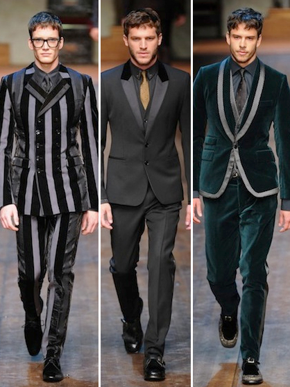 Menswear Fall 2014 Milan Fashion Week Dolce and Gabbana